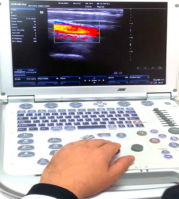 Новая услуга. Ультразвуковая диагностика с выездом на дом